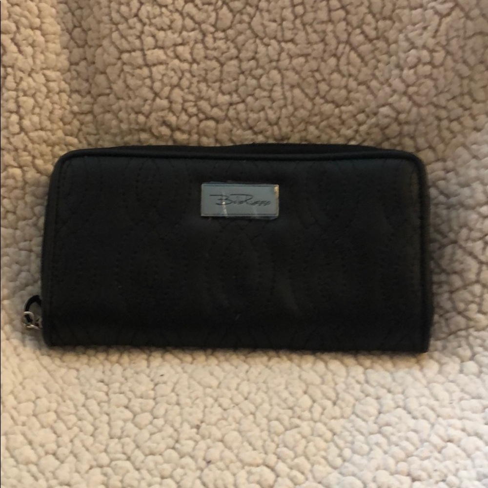 Large black wallet